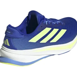 Hardloopschoenen Voor Op De Weg|Hardloopschoenen Heren < adidas Supernova Rise 2 Hardloopschoenen Heren - lucid blue/hi-res yellow/blue fusion JQ7704