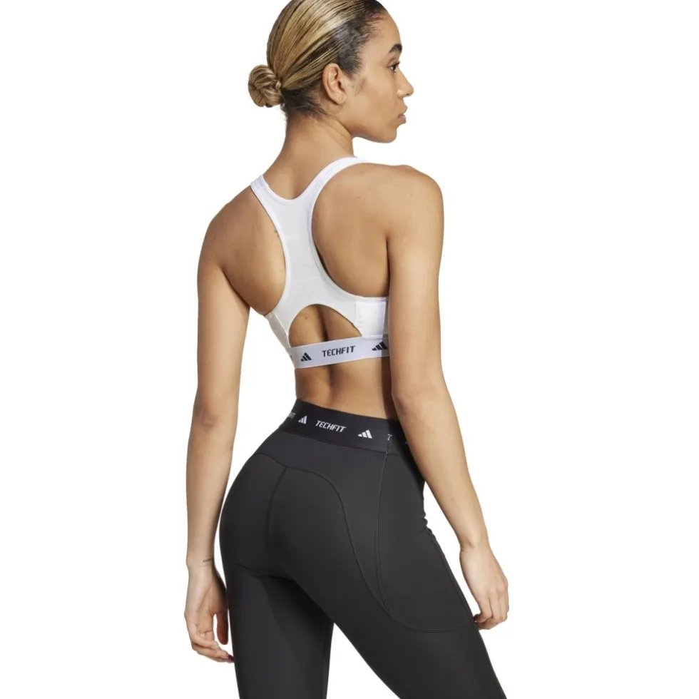 adidas Techfit met sterke ondersteuning Dames - wit JG3961