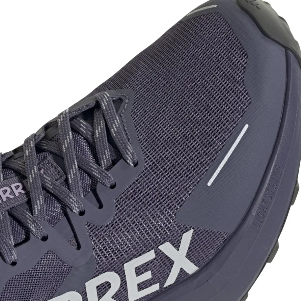 adidas TERREX Agravic 3 Trailrunningschoenen Dames - preloved violet/grey one/powder plum JR5251