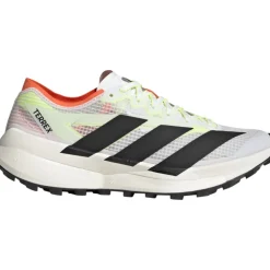 adidas TERREX Agravic Speed 2 Trailrunningschoenen Dames - cloud white/core black/semi impact orange JS3537