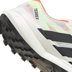 adidas TERREX Agravic Speed 2 Trailrunningschoenen Dames - cloud white/core black/semi impact orange JS3537