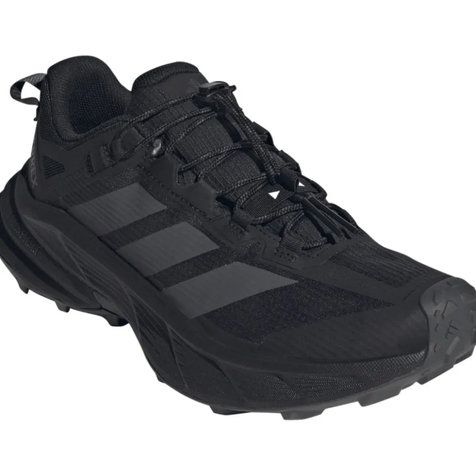 Wandelschoenen|Wandelschoenen < adidas TERREX Free Hiker SL Low GORE-TEX Wandelschoenen Heren - core black/grey six/grey six KJ30