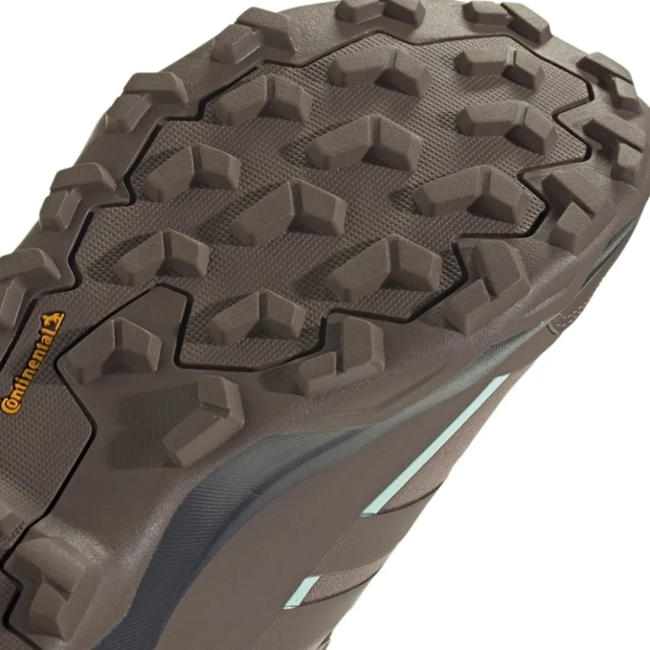 Wandelschoenen|Wandelschoenen < adidas TERREX Skychaser AX5 GORE-TEX Mid Wandelschoenen Dames - trace brown/earth strata/semi impact orange JH7808