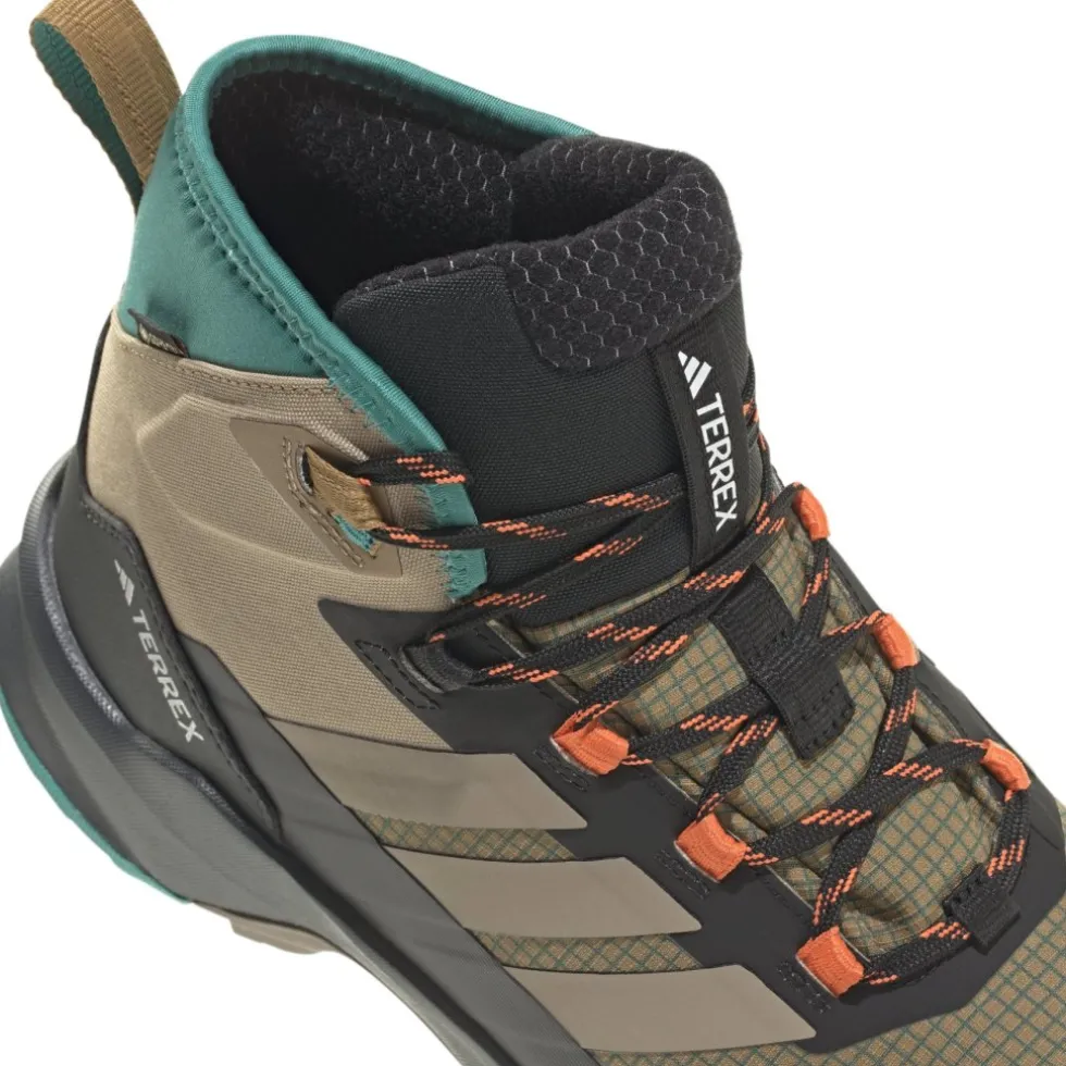 adidas TERREX Skychaser AX5 GORE-TEX Mid Clima Wandelschoenen Heren - cardboard/blanch cargo/pure teal JH7805