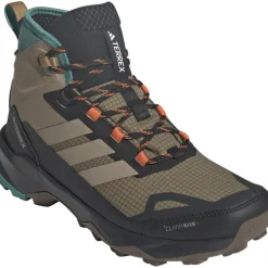 adidas TERREX Skychaser AX5 GORE-TEX Mid Clima Wandelschoenen Heren - cardboard/blanch cargo/pure teal JH7805