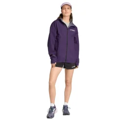 adidas TERREX Xperior 2.5 Layer Light Climaproof Jas Dames - aurora plum JZ0853
