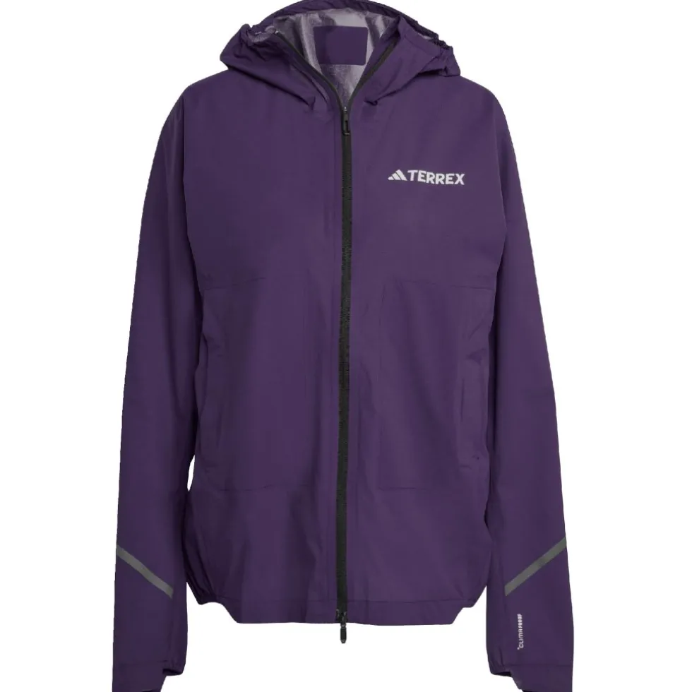 adidas TERREX Xperior 2.5 Layer Light Climaproof Jas Dames - aurora plum JZ0853