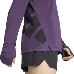 T-Shirts En Tops < adidas TERREX Xperior Climacool+ hirt met lange mouwen Dame - aurora plum JN3875