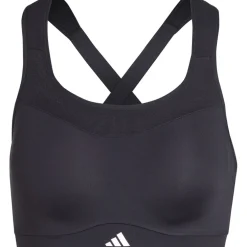 adidas TLRD Impact Sport-BH met sterke ondersteuning Dames - Cup Maat A-B - zwart IQ3384
