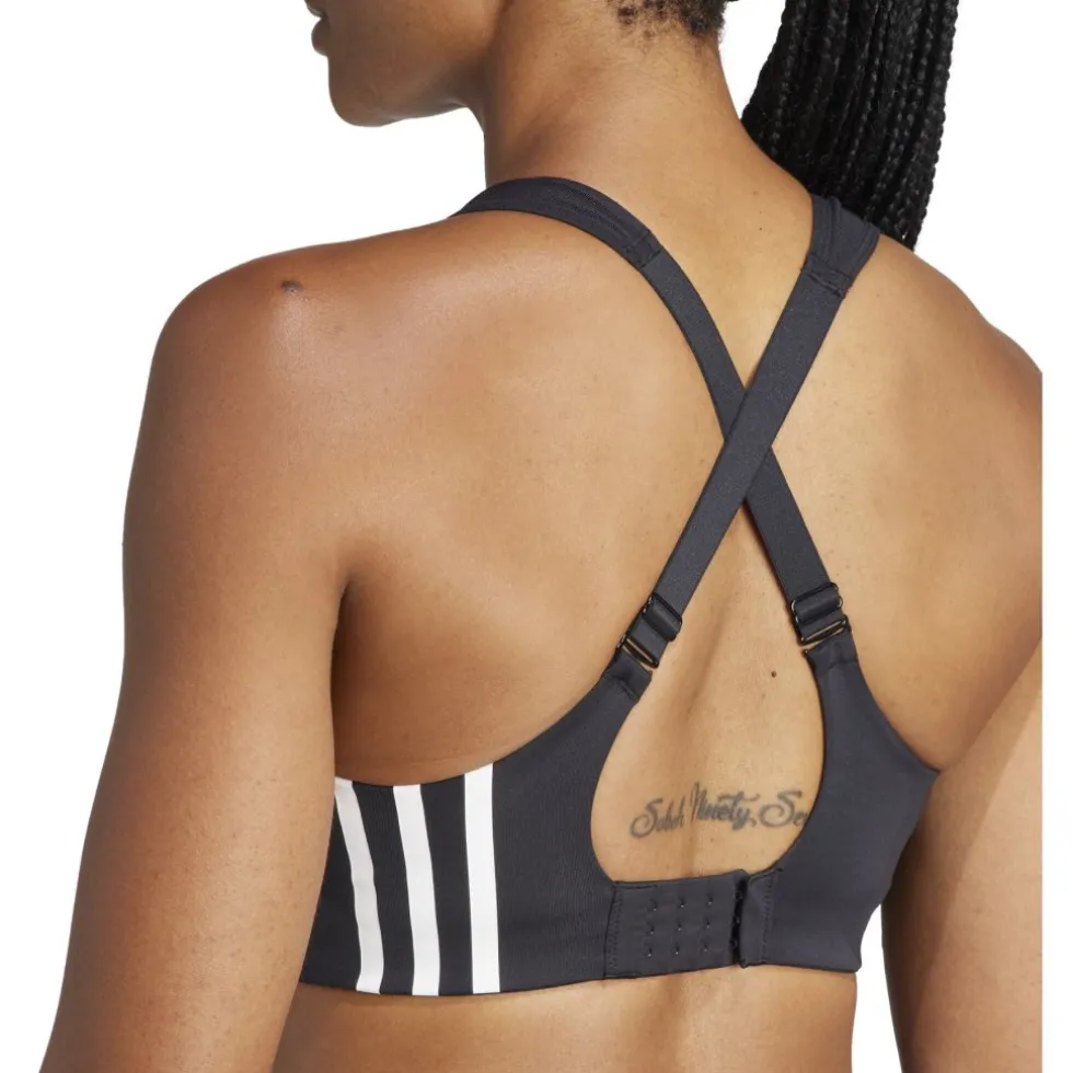 adidas TLRD Impact Sport-BH met sterke ondersteuning Dames - Cup Maat A-B - zwart IQ3384
