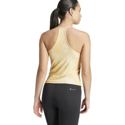 adidas Train Essentials Flower Tie-Dye Tanktop Dames - crystal sand/semi spark IS2183