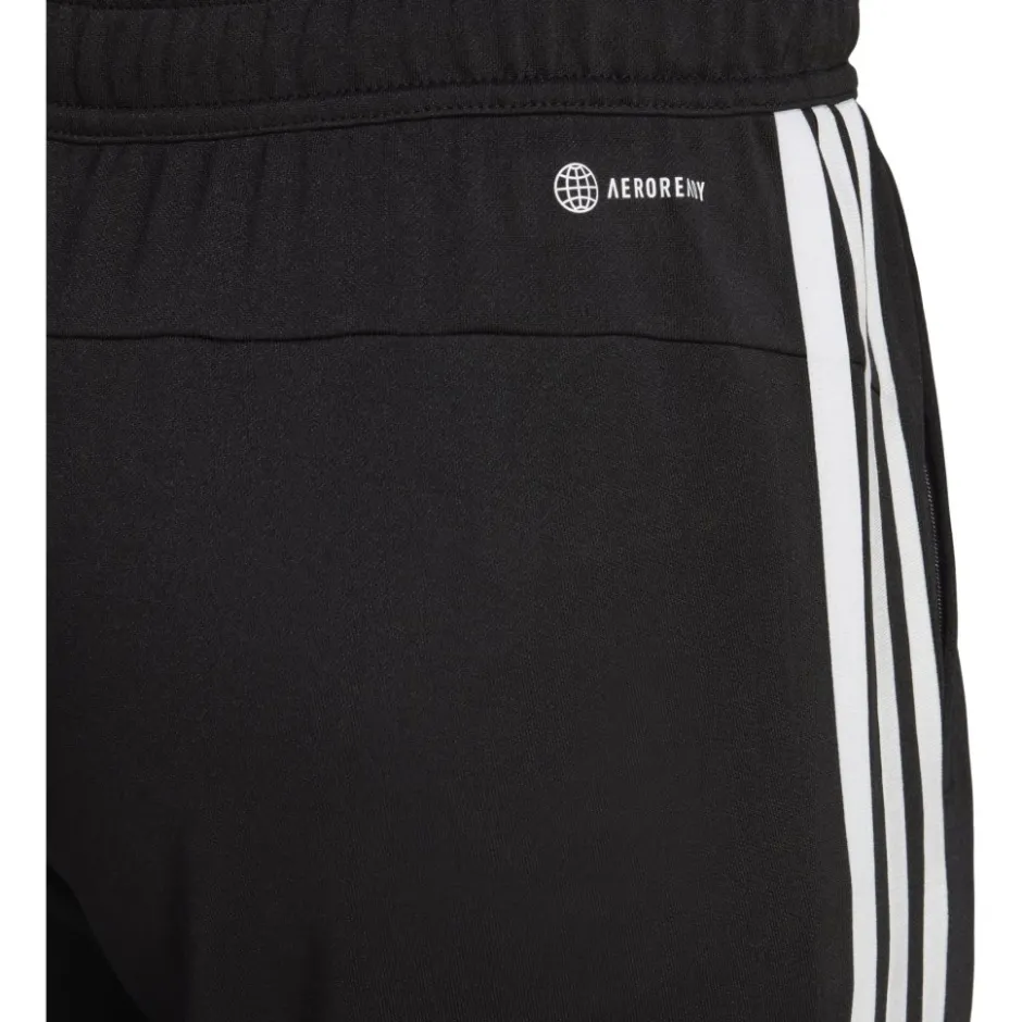Broeken & Rokken < adidas Train Eential Joggingbroek Heren - zwart/wit IB8168