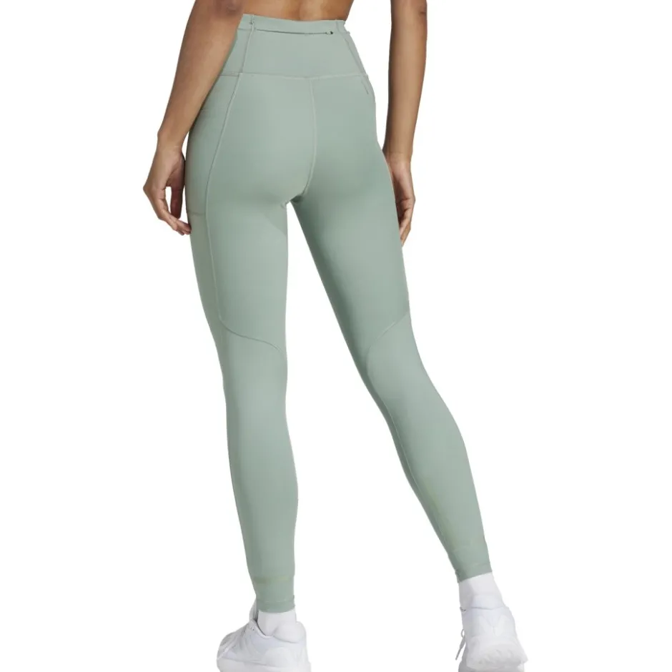 Broeken & Rokken < adida Ultimate Reflective 7/8 Hardlooplegging Dame - ilver green JN6084