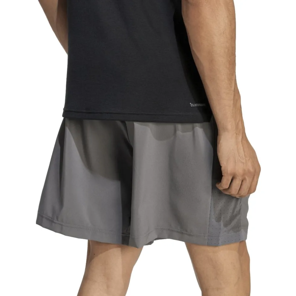 adidas Workout Essentials Base Woven 7" Shorts Heren - grey five KD2949