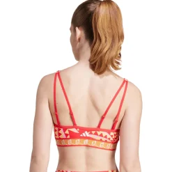 adidas x FARM Rio Sport-BH met medium ondersteuning Dames - Cup Maat A-C - tomato/spring yellow IN3751