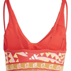 adidas x FARM Rio Sport-BH met medium ondersteuning Dames - Cup Maat A-C - tomato/spring yellow IN3751