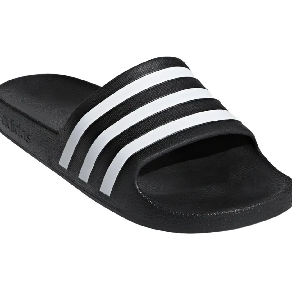 Zwemschoenen|Zwemschoenen < adidas Adilette Aqua Badeslippers - core black/cloud white/core black F355