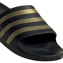 adidas Adilette Aqua Badeslippers - core black/gold metal/core black EG1758