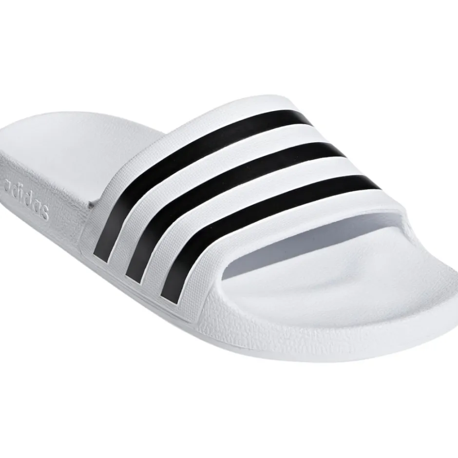 Zwemschoenen|Zwemschoenen < adidas Adilette Aqua Badeslippers - cloud white/core black/cloud white F355