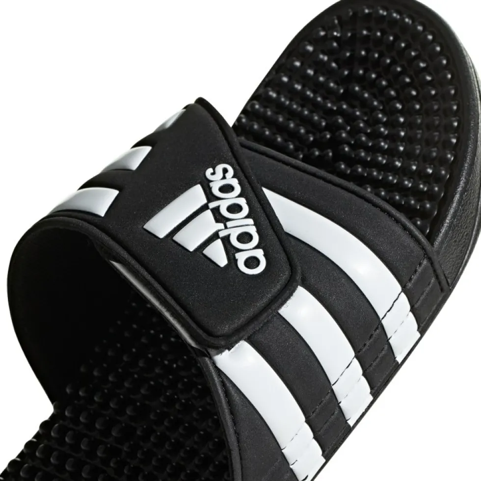 adidas Adissage Badeslippers - core black/cloud white/core black F35580