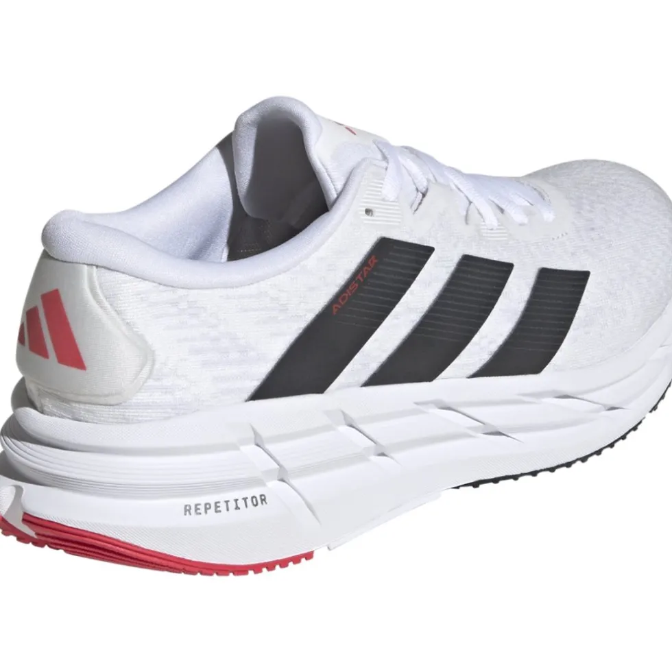 adidas Adistar 4 Hardloopschoenen Heren - white/carbon/pure ruby JR0317
