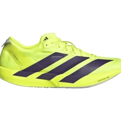 adidas Adizero Adios 9 Hardloopschoenen Heren - sulphur yellow/aurora plum/power plum JQ0776