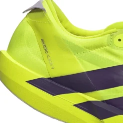 adidas Adizero Adios 9 Hardloopschoenen Heren - sulphur yellow/aurora plum/power plum JQ0776