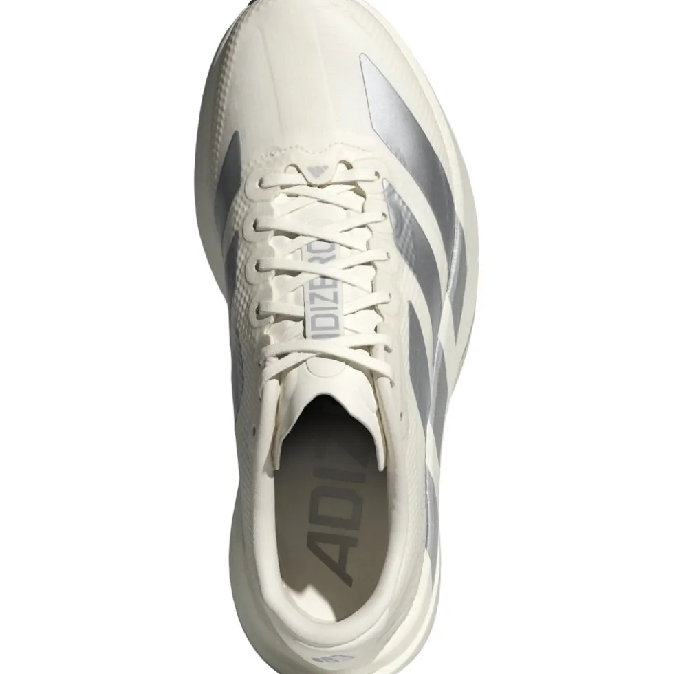 adidas Adizero EVO SL Hardloopschoenen Dames - chalk white/chalk white/halo silver KI6928