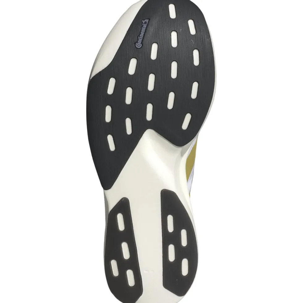 adidas Adizero EVO SL Woven Hardloopschoenen Heren - cloud white/matte gold/core black JQ4441