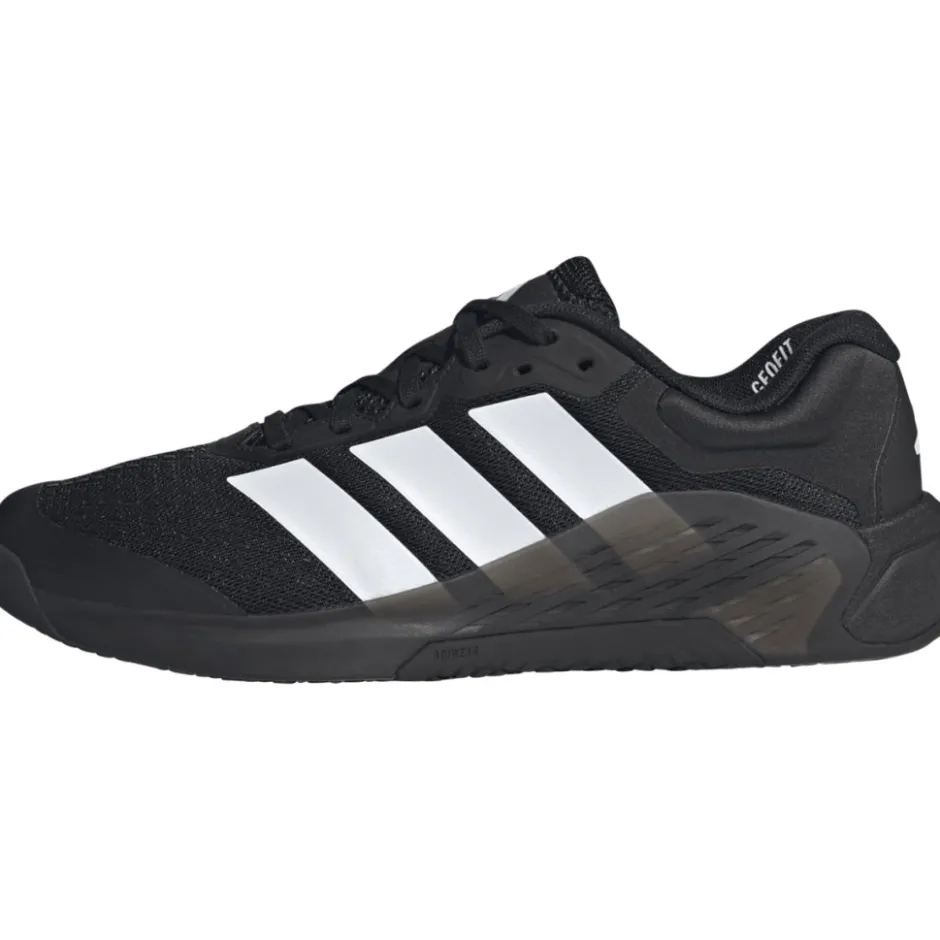 Fitness Schoenen|Schoenen < adidas Dropset 4 Power Trainer Fitnessschoenen Heren - core black/cloud white/lucid red JR71