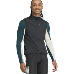Vesten < adidas Eentia Windproof Fietvet Heren - zwart KB5184