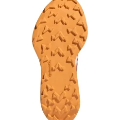 adidas TERREX Agravic AT Trailrunningschoenen Dames - cloud white/impact orange/reflective silver JR9113