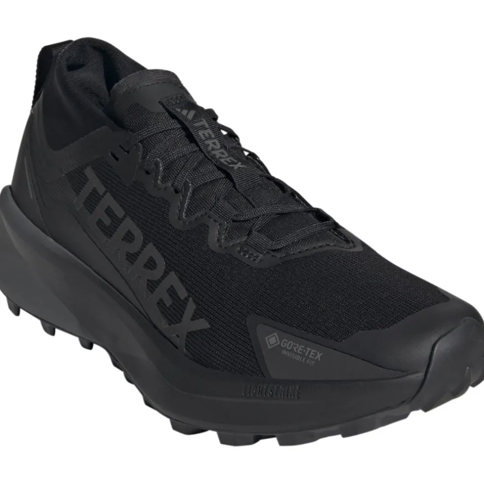 adidas TERREX Agravic GORE-TEX Trailrunningschoenen Heren - core black/core black/grey six JR5240