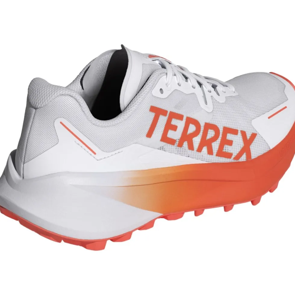 adidas TERREX Agravic 3 Trailrunningschoenen Dames - white/semi impact orange/dash grey JI0955