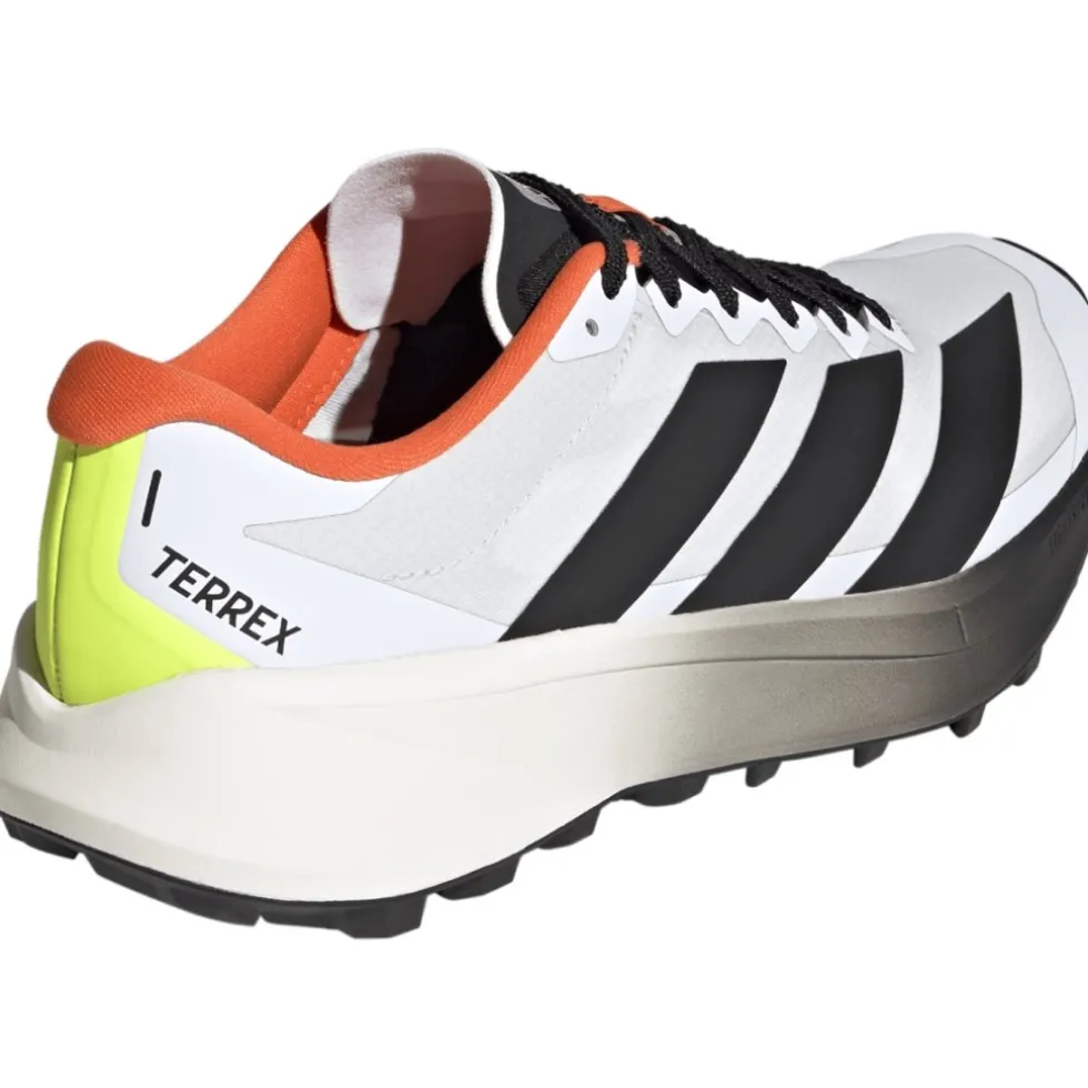 adidas TERREX Agravic 4 Trailrunningschoenen Heren - cloud white/core black/semi impact orange KJ8872