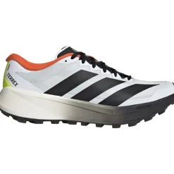 adidas TERREX Agravic 4 Trailrunningschoenen Heren - cloud white/core black/semi impact orange KJ8872