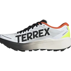 adidas TERREX Agravic 4 Trailrunningschoenen Heren - cloud white/core black/semi impact orange KJ8872