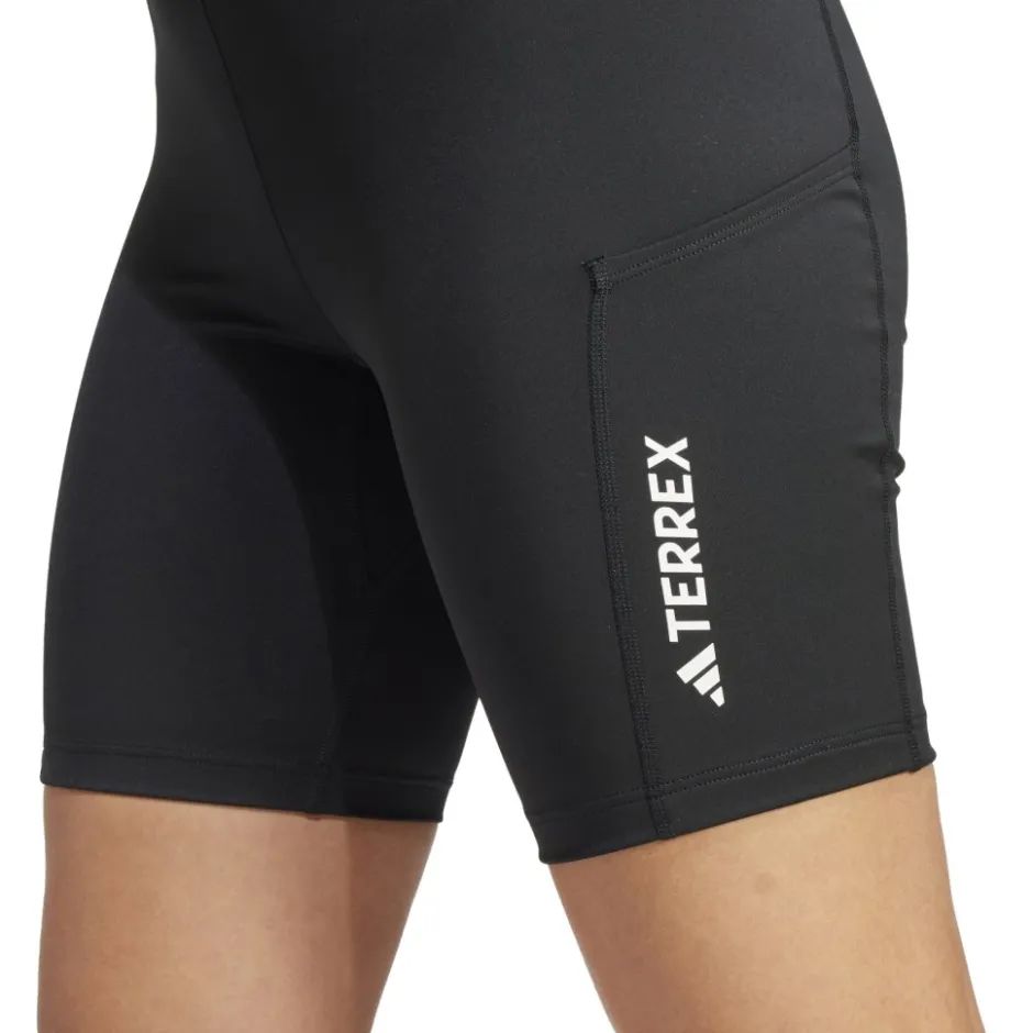 Broeken & Rokken < adidas TERREX uti 8" Wandehort Dae - zwart JF1272