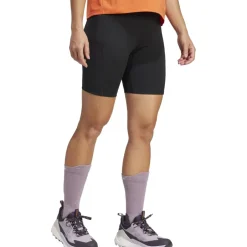 Broeken & Rokken < adidas TERREX uti 8" Wandehort Dae - zwart JF1272