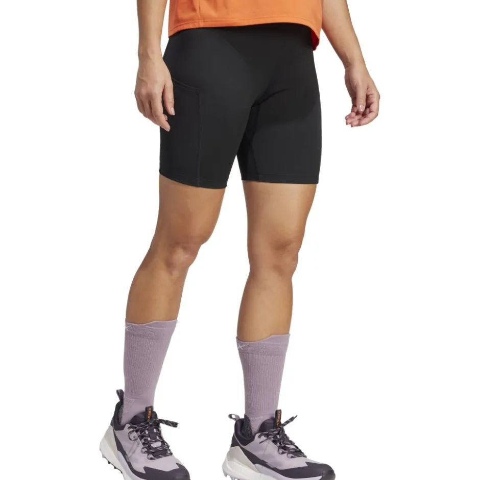 Broeken & Rokken < adidas TERREX uti 8" Wandehort Dae - zwart JF1272