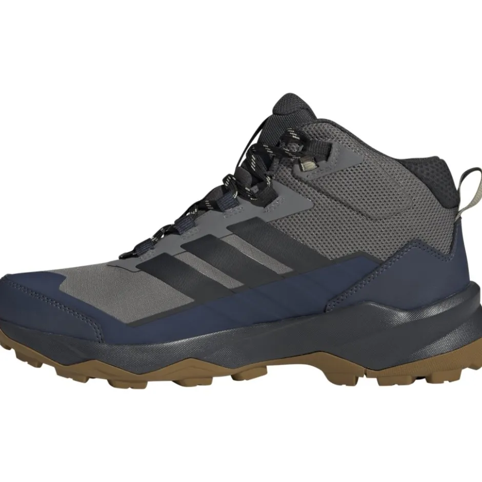 Wandelschoenen|Wandelschoenen < adidas TERREX Skychaser AX5 GORE-TEX Mid Wandelschoenen Heren - grey four/carbon/shadow navy JQ2208