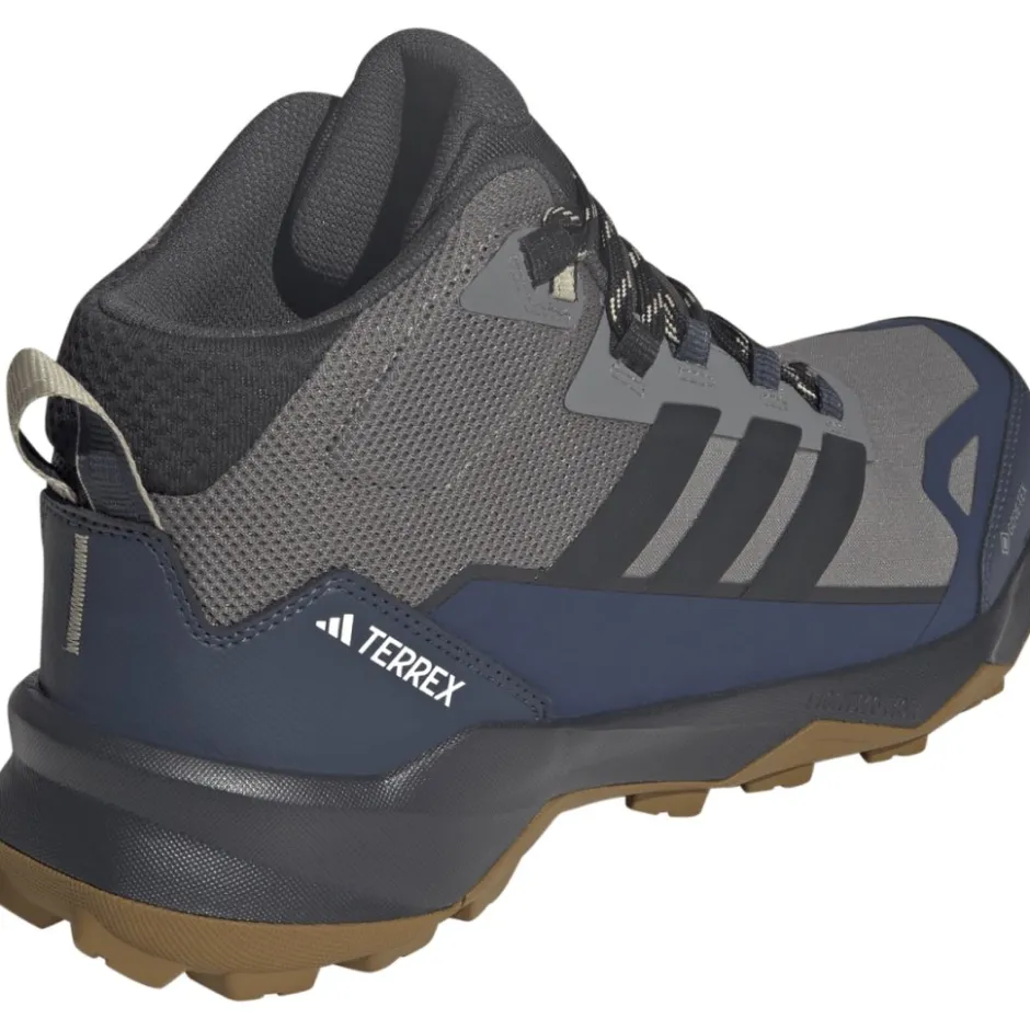 Wandelschoenen|Wandelschoenen < adidas TERREX Skychaser AX5 GORE-TEX Mid Wandelschoenen Heren - grey four/carbon/shadow navy JQ2208