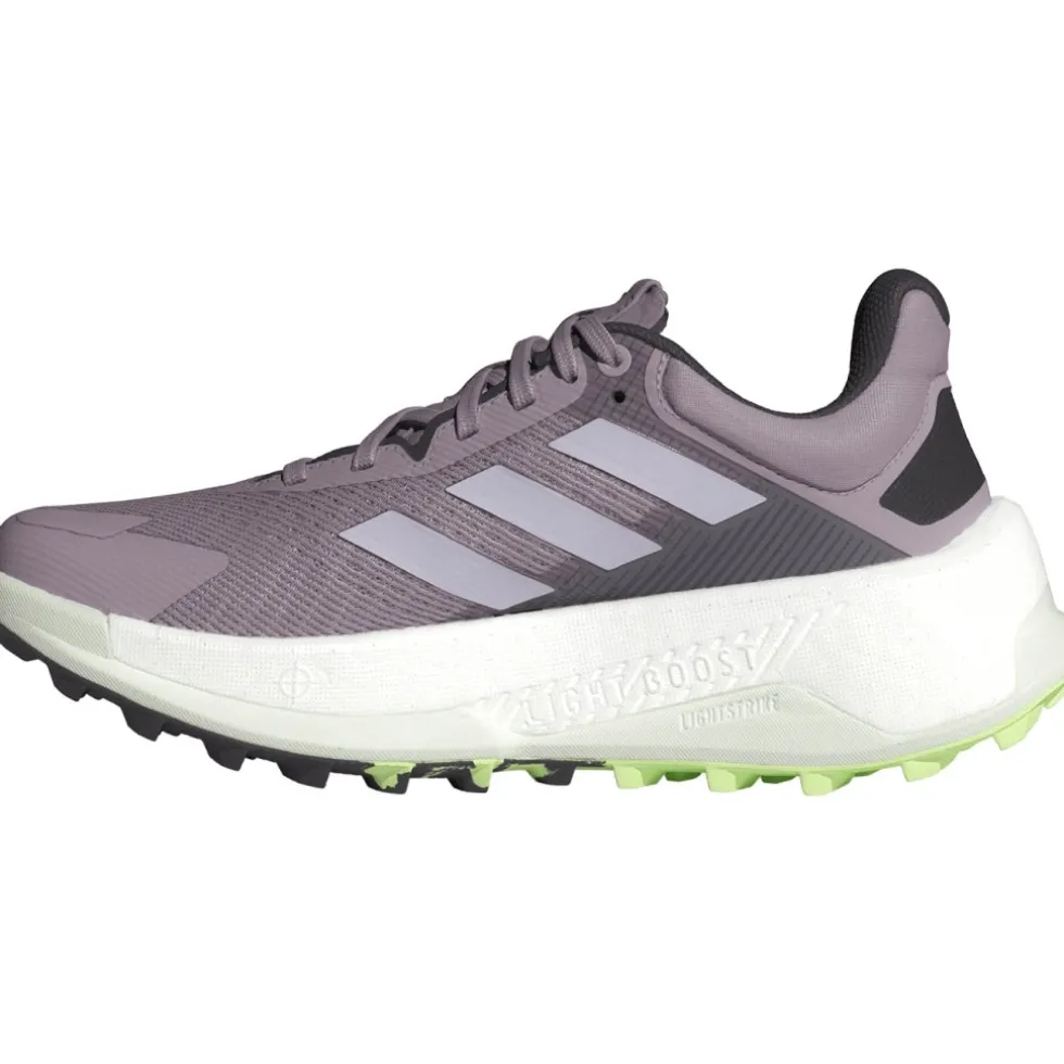adidas TERREX Soulstride Ultra Hardloopschoenen Dames - preloved fig/silver dawurora black IE8457