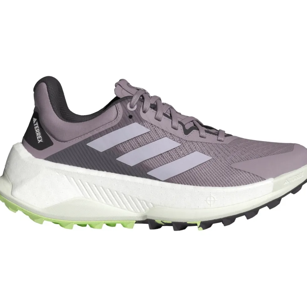 adidas TERREX Soulstride Ultra Hardloopschoenen Dames - preloved fig/silver dawurora black IE8457