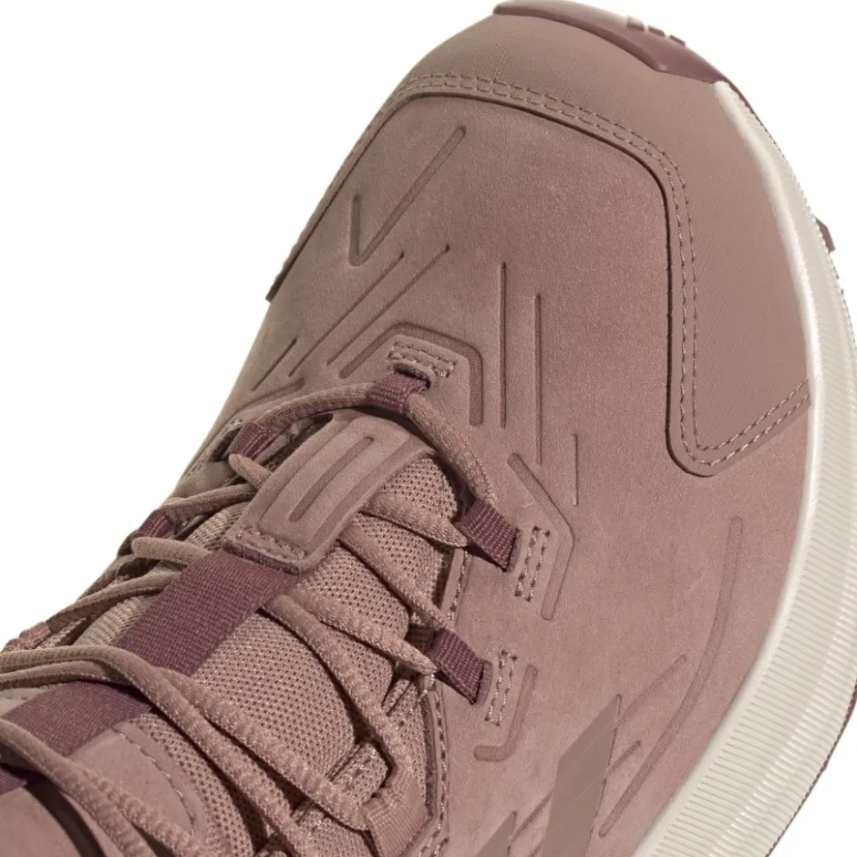 Wandelschoenen|Wandelschoenen < adidas TERREX Trailmaker 2 Leer Mid Trekkingschoenen Dames - warm clay/warm clay/quiet crimson IH3744