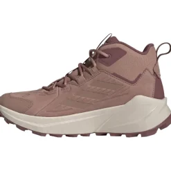 Wandelschoenen|Wandelschoenen < adidas TERREX Trailmaker 2 Leer Mid Trekkingschoenen Dames - warm clay/warm clay/quiet crimson IH3744