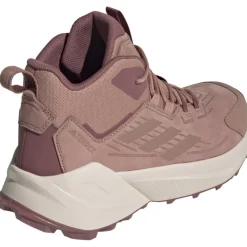 Wandelschoenen|Wandelschoenen < adidas TERREX Trailmaker 2 Leer Mid Trekkingschoenen Dames - warm clay/warm clay/quiet crimson IH3744