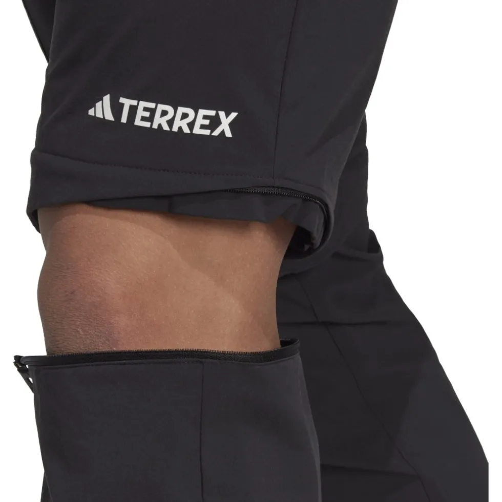 adidas TERREX Utilitas Zip-Off Broek Heren - zwart HN2896