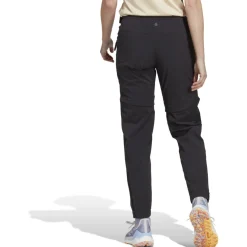 adidas TERREX Utilitas Zip-Off Broek Dames - zwart HN2967