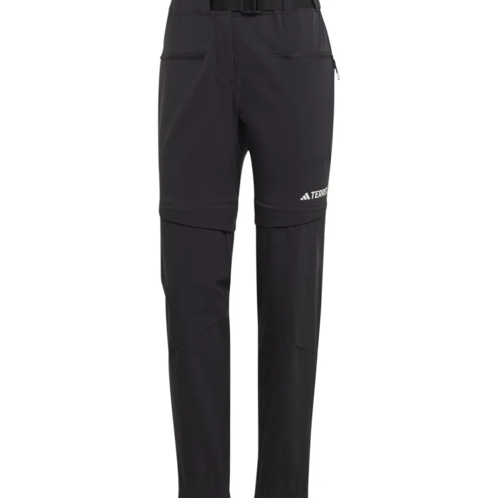 adidas TERREX Utilitas Zip-Off Broek Dames - zwart HN2967